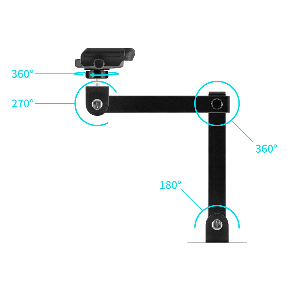 UCP-X167 | Drill-Down Wall Universal Mount | Design for Phone