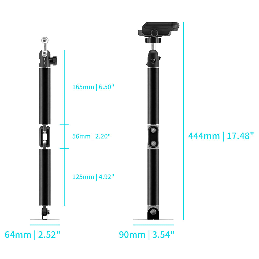 UCP-X169 | Drill-Down Wall Universal Mount | Design for Phone