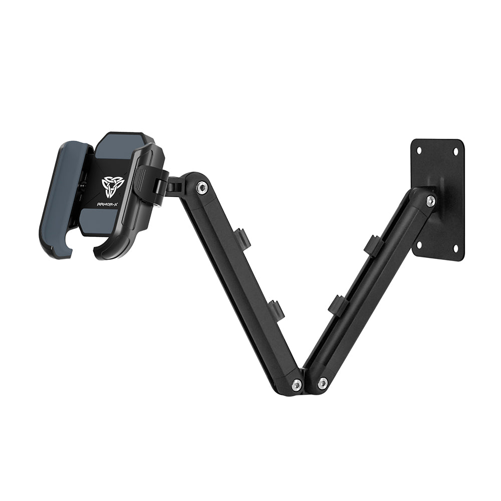 ARMOR-X Drill-Down Wall universal mount With Cable Management Design for phone.