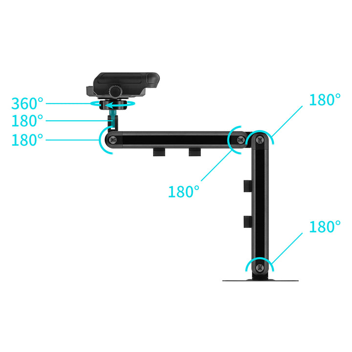UCP-X170 | Drill-Down Wall Universal Mount With Cable Management Design | Design for Phone