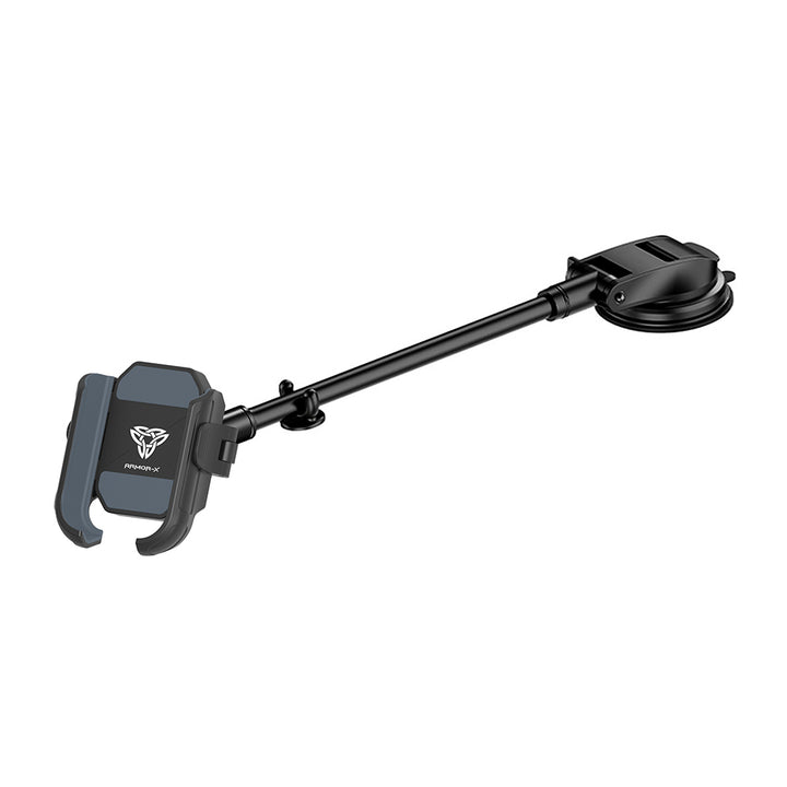 ARMOR-X Gooseneck Suction Cup Universal Mount for phone.
