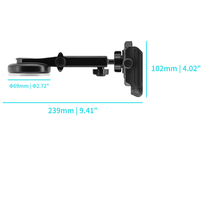 UCP-X182 | Extendable Suction Universal Mount | Design for Phone