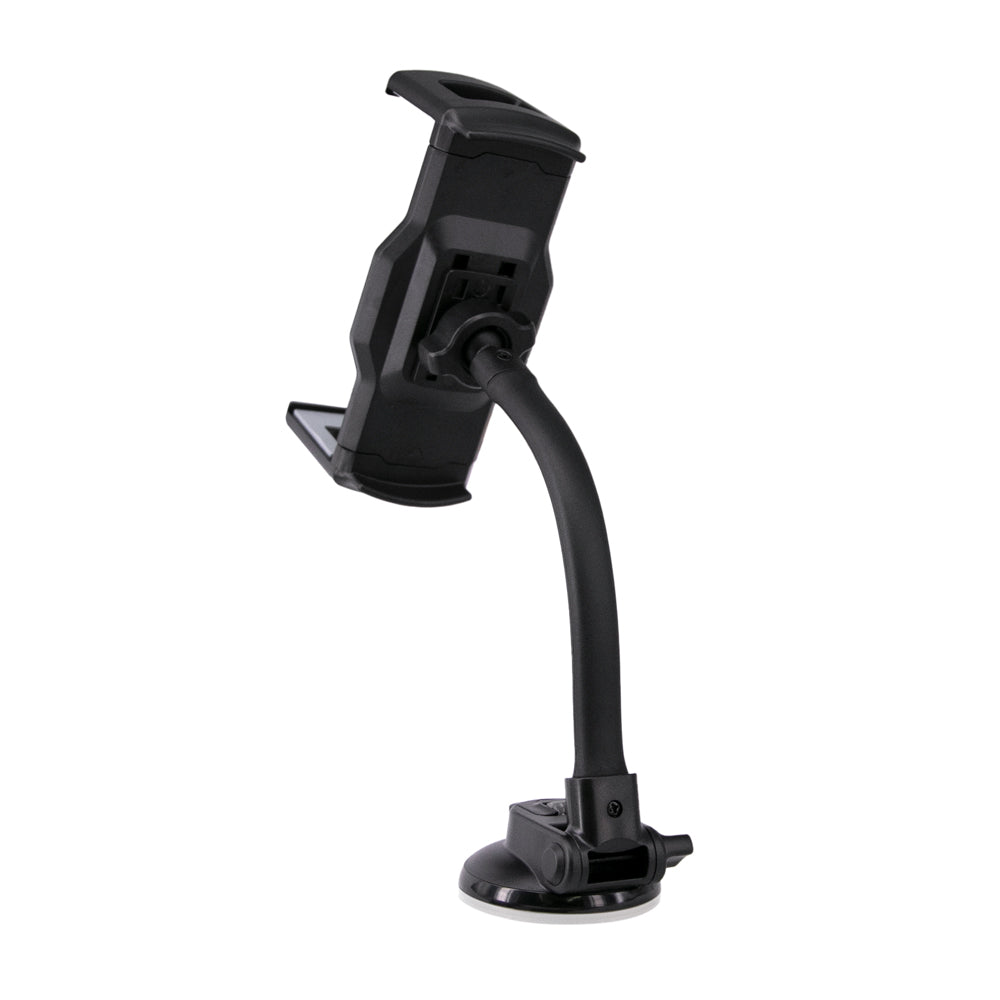 ARMOR-X Gooseneck Suction Mount for tablet. Extremely strong suction with super stick forces, well adhere to your windshield or dashboard.