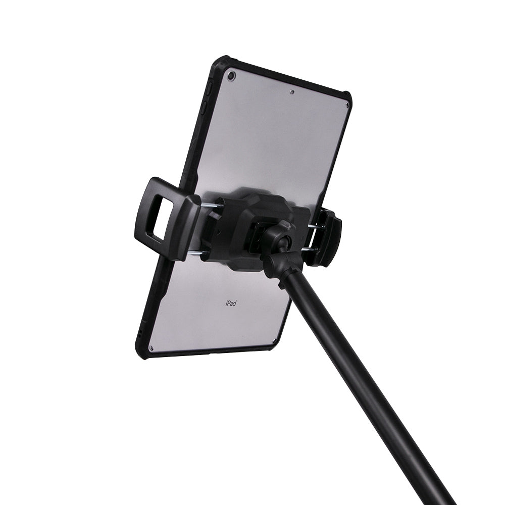 ARMOR-X aluminum adjustable arm clamp universal mount for tablet.