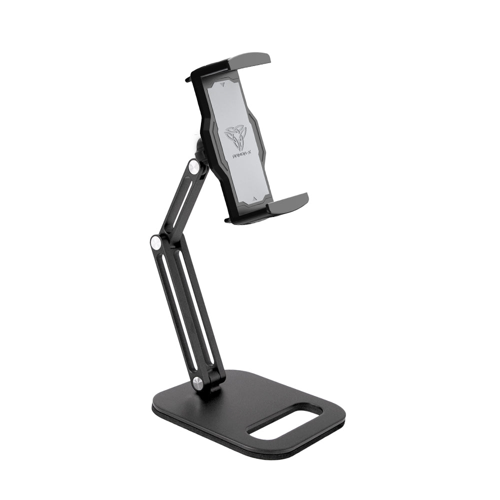 ARMOR-X adjustable foldable desktop universal mount for tablet.