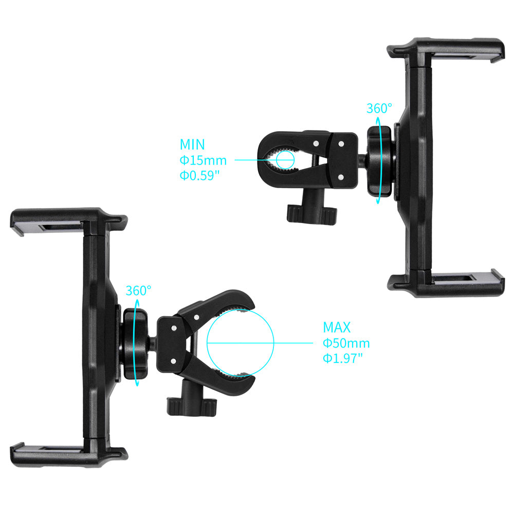 UCT-X146 | Quick Release Handlebar Mount Universal Mount | Design for Tablet