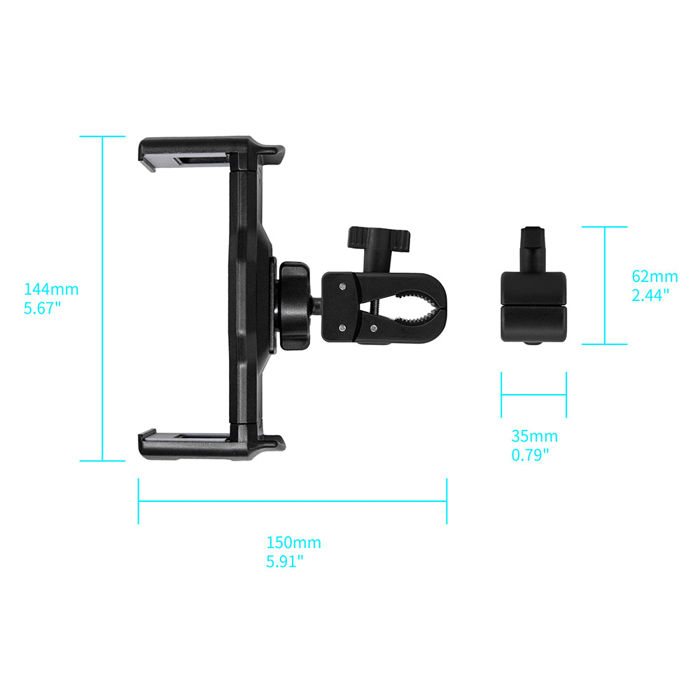 UCT-X146 | Quick Release Handlebar Mount Universal Mount | Design for Tablet