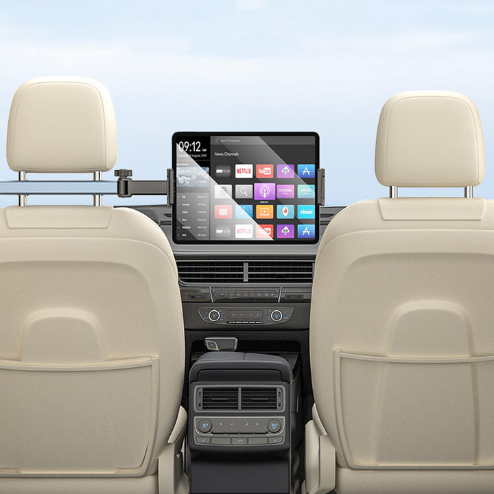 UCT-X155 | Telescopic Arm Back Seat Universal Mount | Design for iPad, Galaxy Tab & Tablet