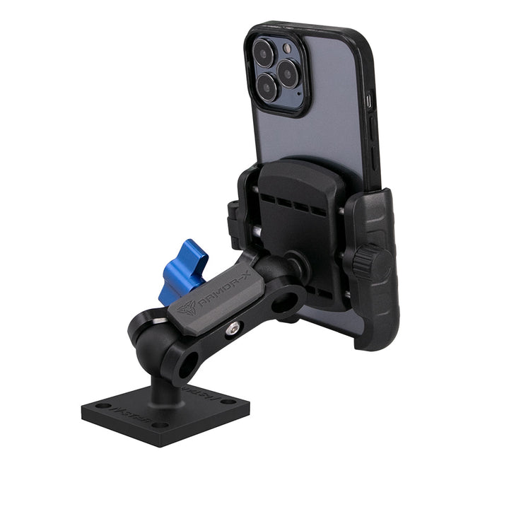 ARMOR-X AMPS Drill-down Universal Mount for phone.