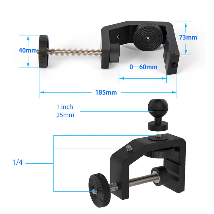 ARMOR-X C-Clamp Universal Mount ( Large ) for phone.