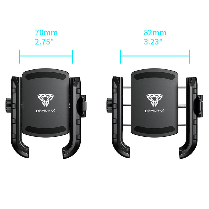 ARMOR-X Square Drill-Down Universal Mount for phone.