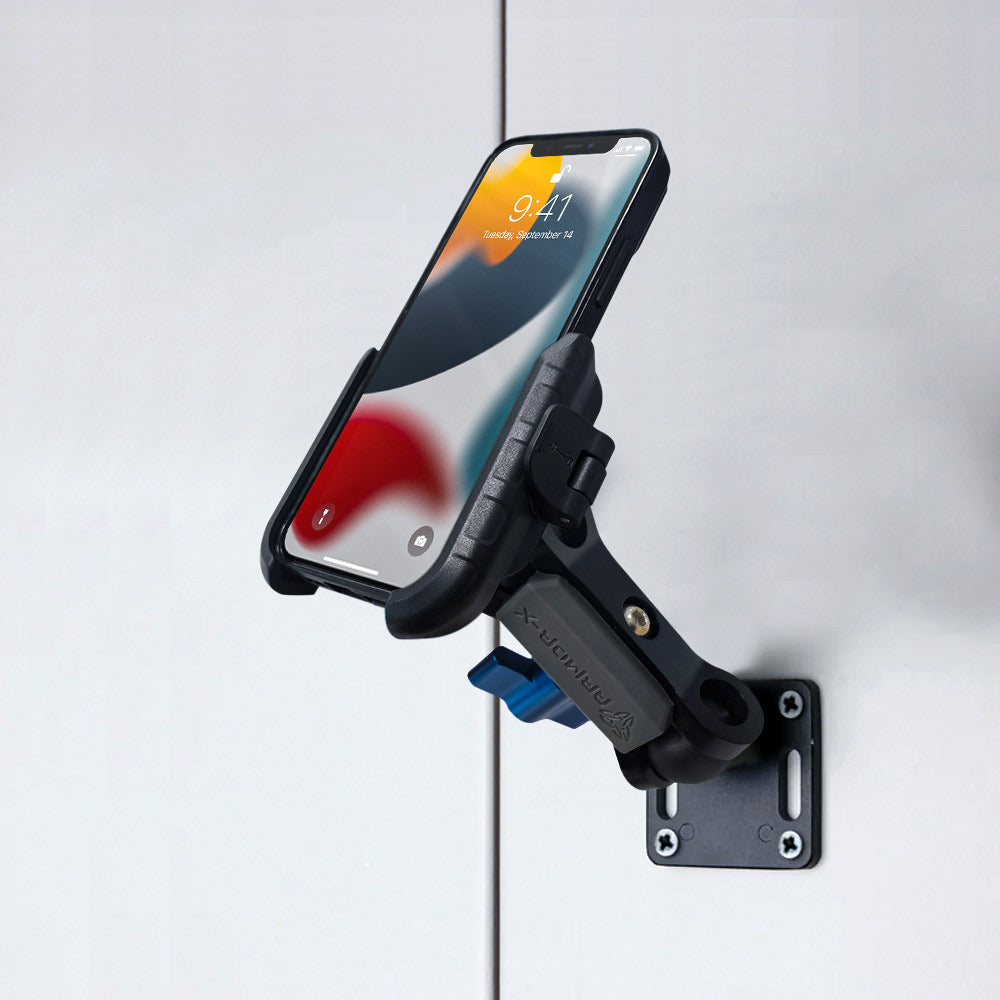 ARMOR-X Square Drill-Down Universal Mount for phone.