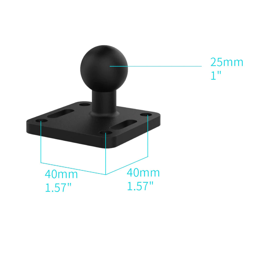 ARMOR-X Square Drill-Down Universal Mount for phone.