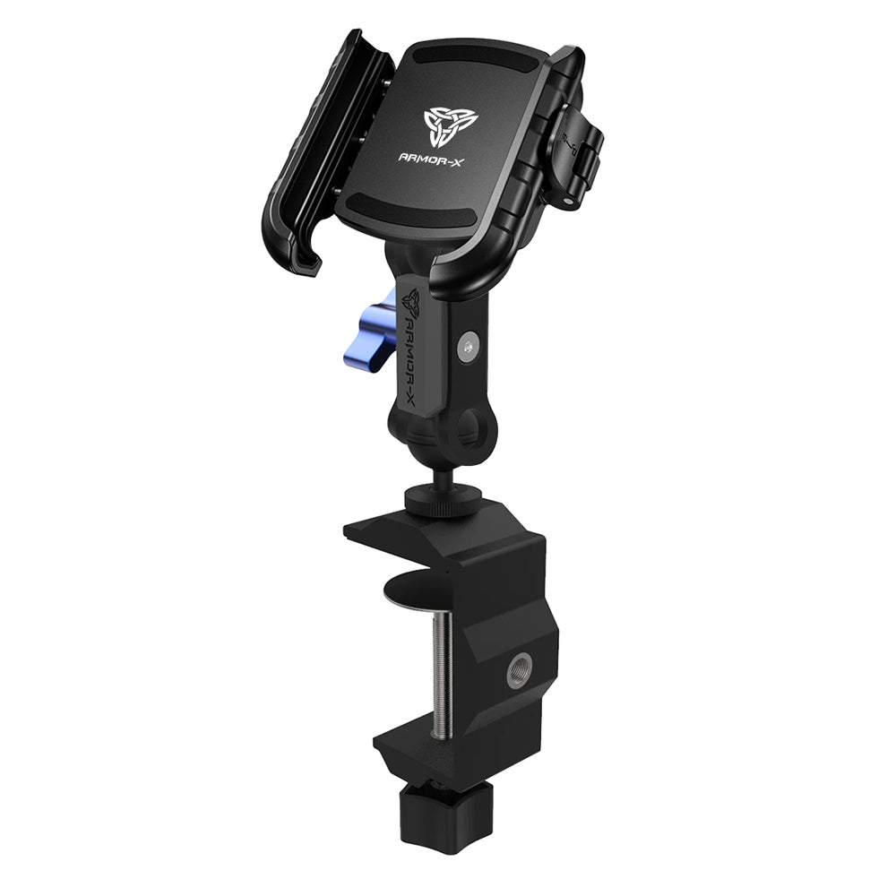 ARMOR-X G-Clamp Universal Mount for phone.