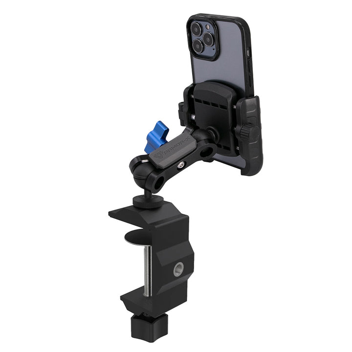 ARMOR-X G-Clamp Universal Mount for phone.