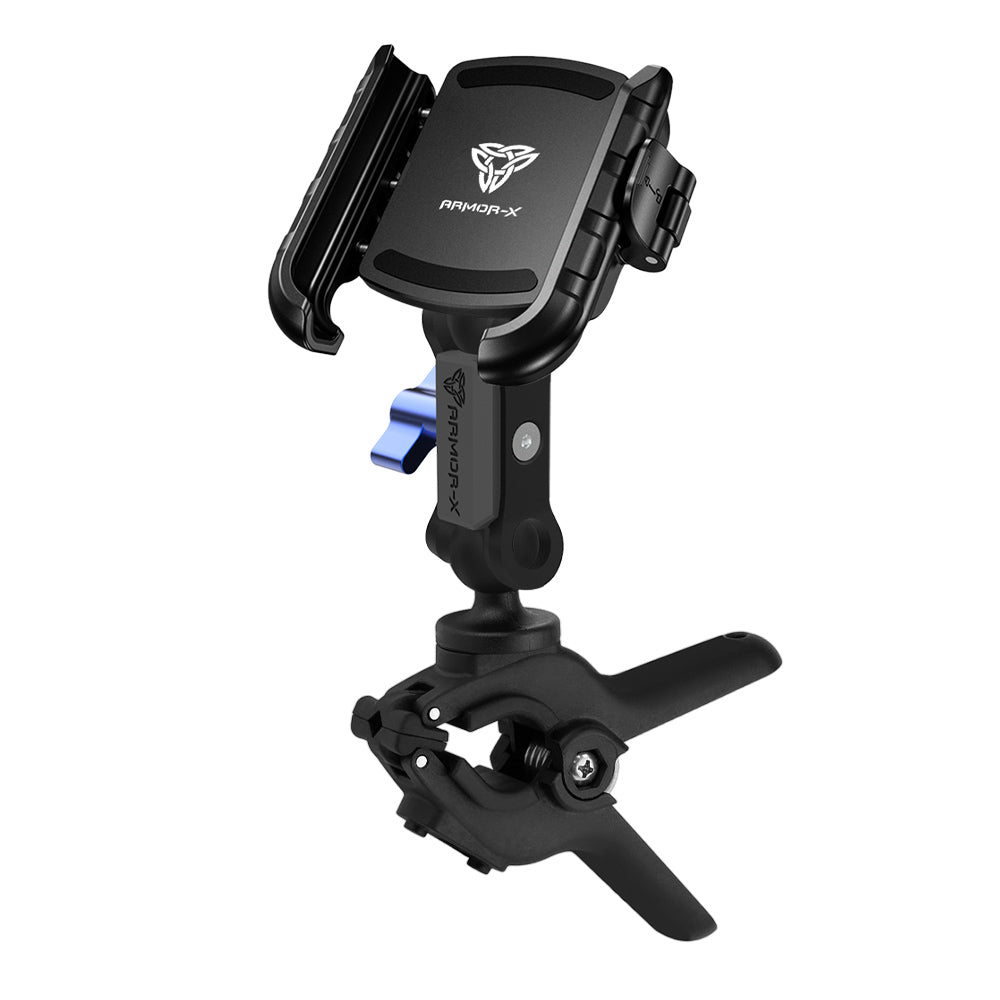 ARMOR-X Tough Spring Clamp Mount Universal Mount for phone.