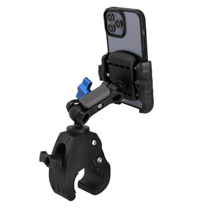 ARMOR-X Quick Release Universal Mount (LARGE) for phone, free to rotate your device with full 360 degrees to get the best view.