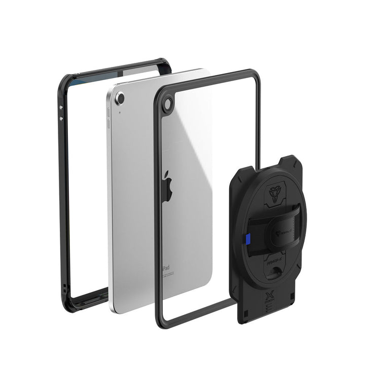MAN-A11S | iPad Air 12.9 2024 | IP68 Waterproof, Shock & Dust Proof Case With X-DOCK Modular Eco-System