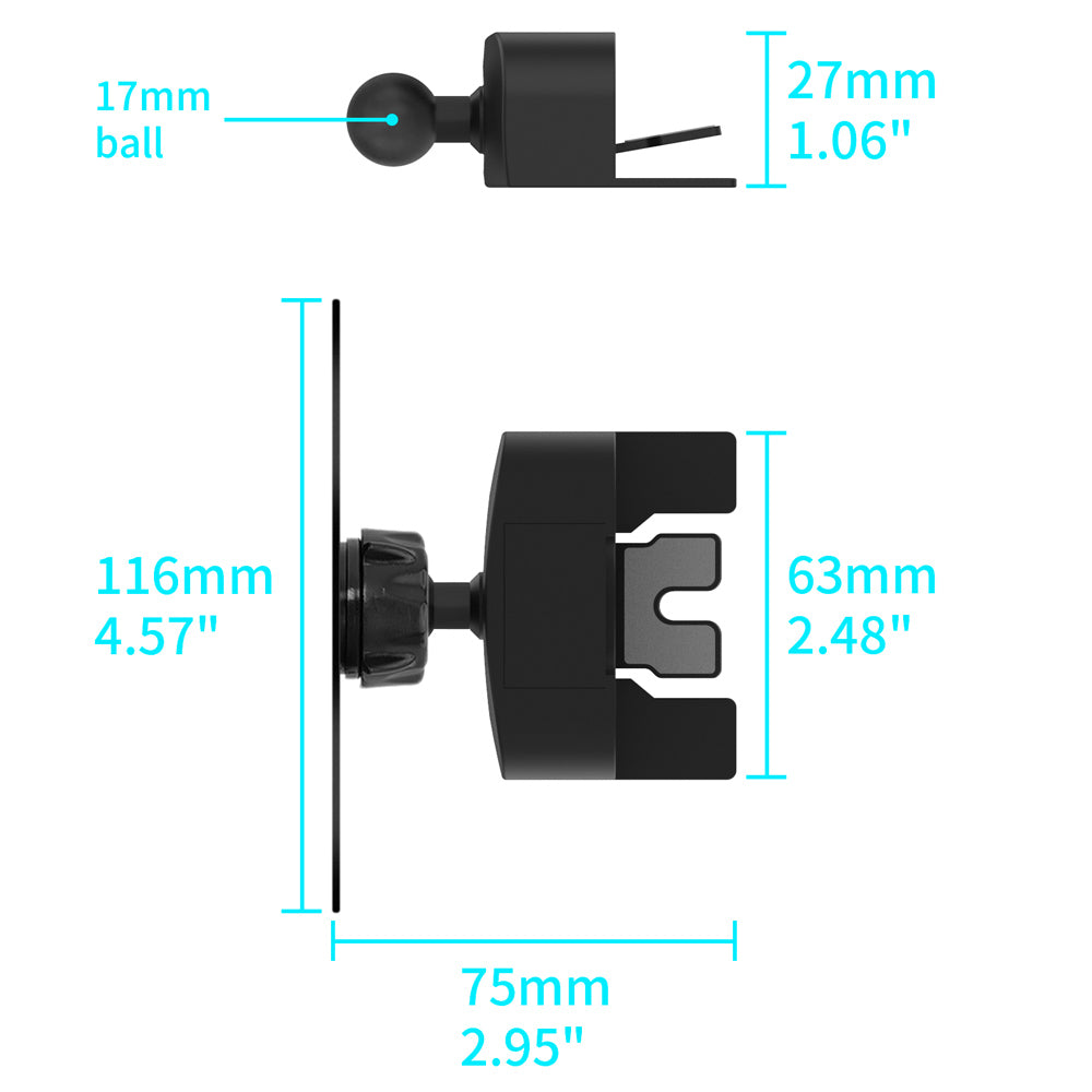 VES-X100 | CD Slot Mount VESA Mount | Design for Tablet