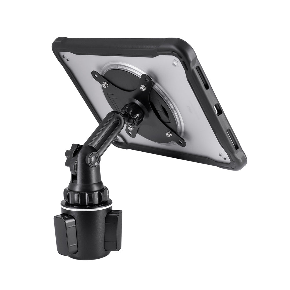 VES-X107 | Cup Holder Mount For Car VESA Mount | Design for Tablet