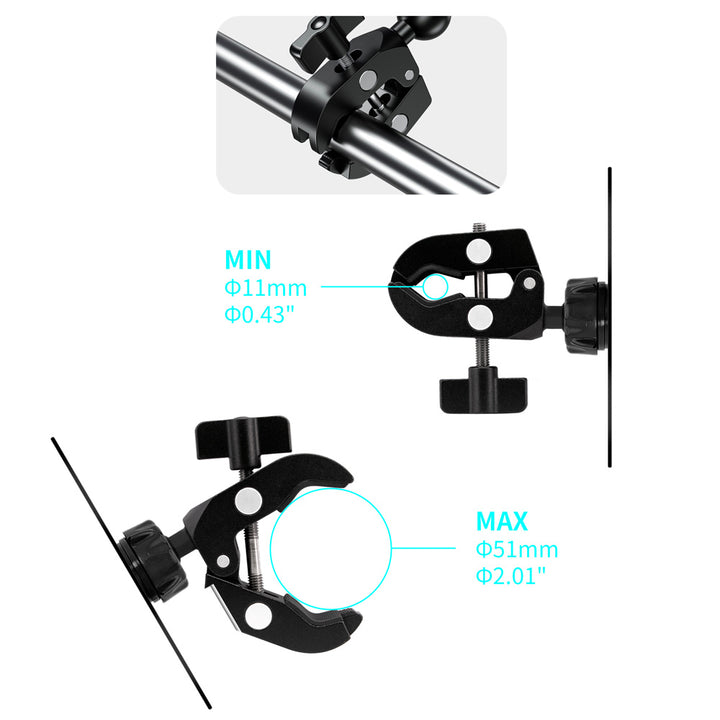 VES-X132 | Quick Release Handle Bar Mount VESA Mount | Design for Tablet