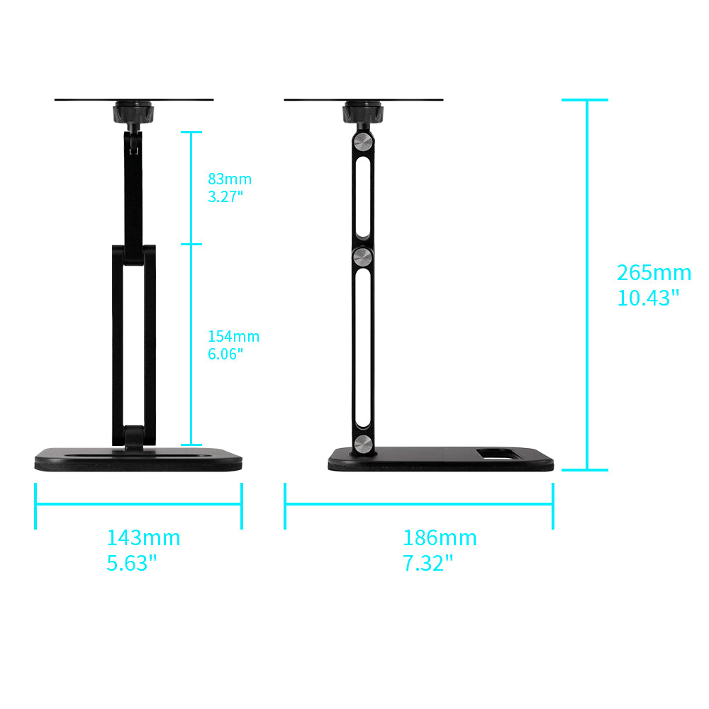 VES-X142 | Adjustable Foldable Desktop VESA Mount | Design for Tablet