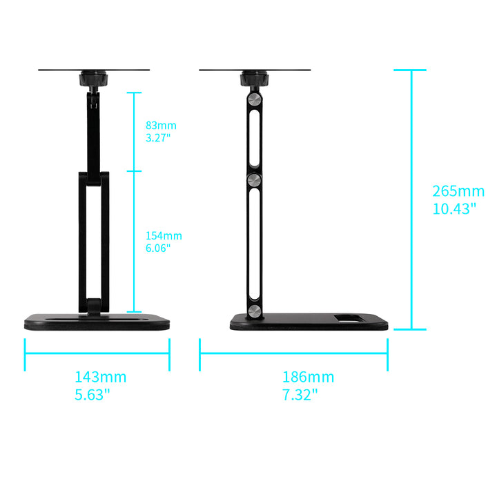 VES-X142 | Adjustable Foldable Desktop VESA Mount | Design for Tablet