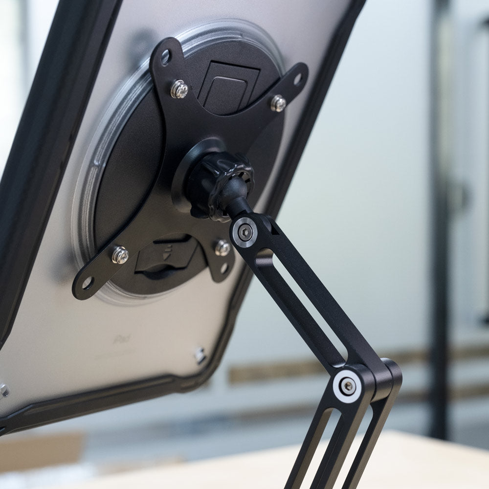 VES-X142 | Adjustable Foldable Desktop VESA Mount | Design for Tablet