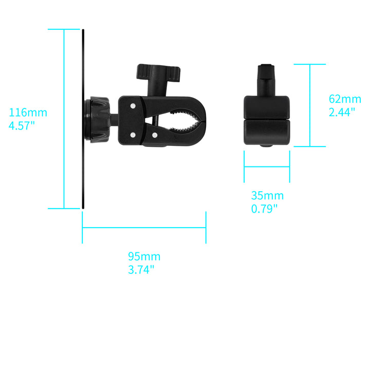 VES-X146 | Quick Release Handlebar Mount VESA Mount | Design for Tablet