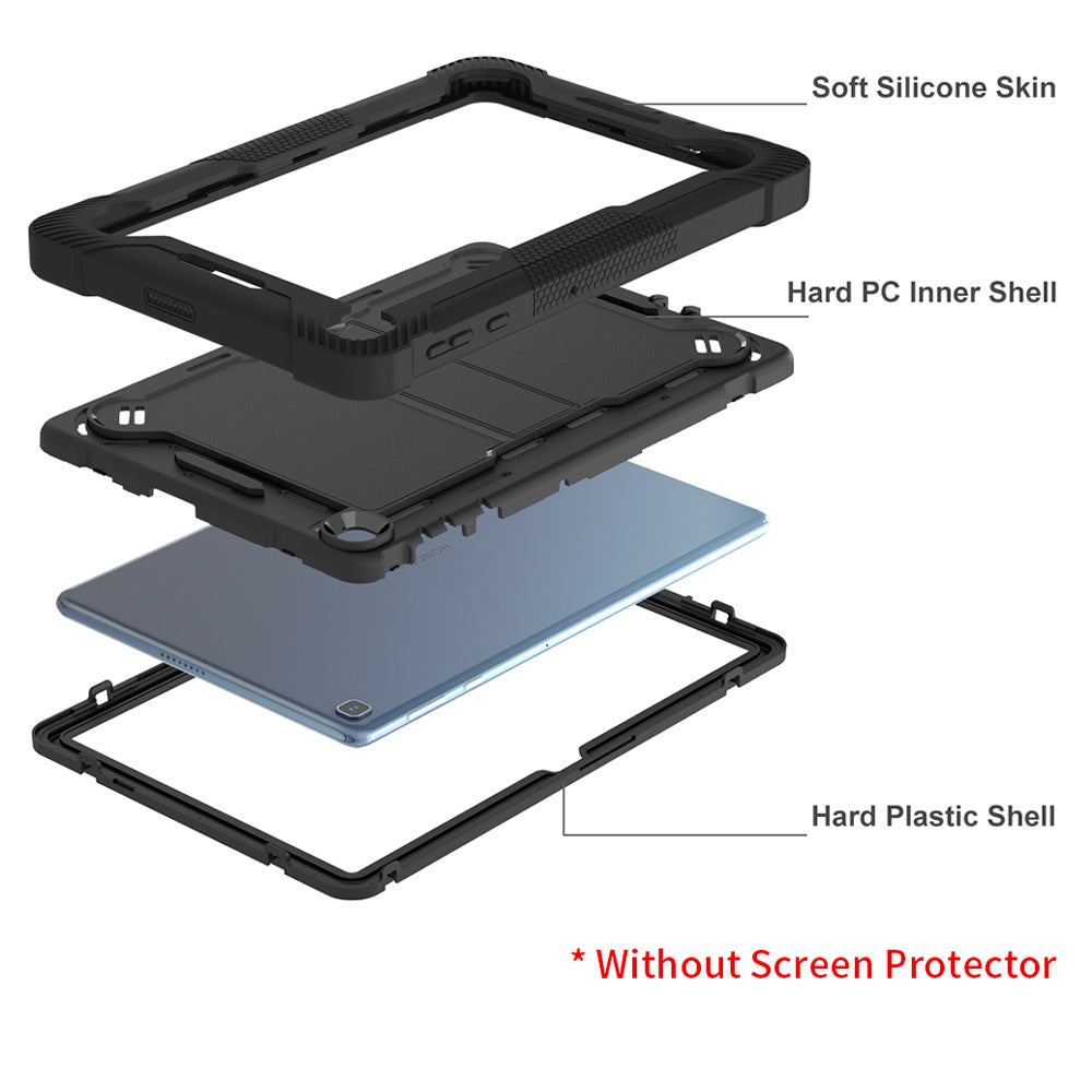 ARMOR-X Honor Pad X8 shockproof case, impact protection cover with kick stand. Rugged case with kick stand. Ultra 3 layers impact resistant design.