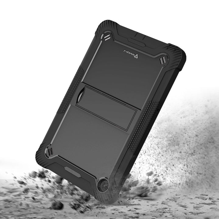 ARMOR-X Lenovo Tab M10 Plus 10.6 ( Gen3 ) TB125FU shockproof case, impact protection cover with kick stand. Rugged protective case with the best dropproof protection.