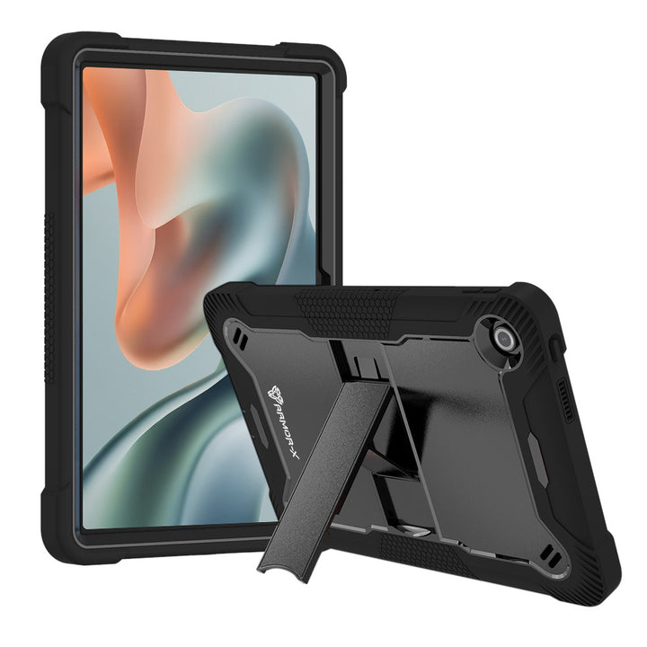 ARMOR-X Motorola Moto Pad 60 Lite shockproof case, impact protection cover. Rugged case with kick stand.