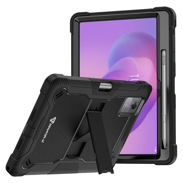 ARMOR-X Lenovo Tab K11 (Gen 2) / Lenovo Idea Tab ( 11" TB336 ) shockproof case, impact protection cover. Rugged case with kick stand.