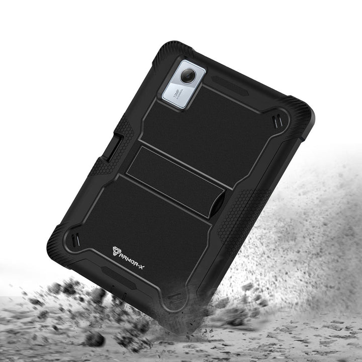 ARMOR-X Lenovo Tab K11 (Gen 2) / Lenovo Idea Tab ( 11" TB336 ) shockproof case, impact protection cover with kick stand. Rugged protective case with the best dropproof protection.