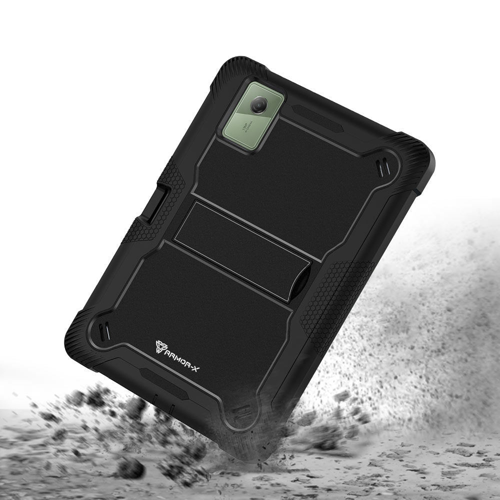 ARMOR-X Motorola Moto Pad 2026 / Moto Pad 60 Neo shockproof case, impact protection cover with kick stand. Rugged protective case with the best dropproof protection.