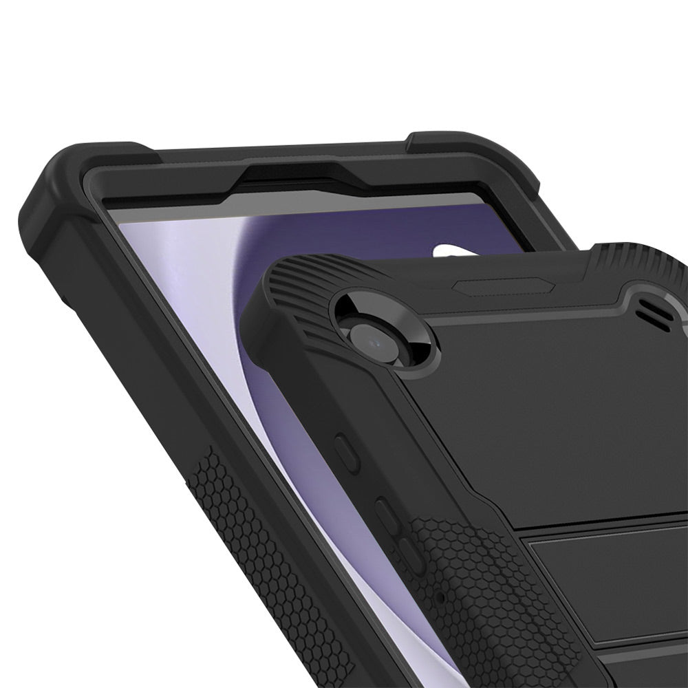 ARMOR-X Samsung Galaxy Tab A11 ( 8.7" ) SM-X130 / SM-X135 shockproof case, impact protection cover with kick stand. Rugged case with kick stand. Hand free typing, drawing, video watching.