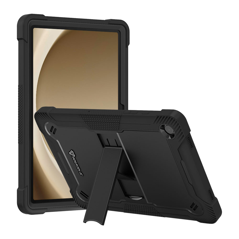 ARMOR-X Samsung Galaxy Tab A11+ A11 Plus ( 11" ) SM-X230 / SM-X235 / SM-X236 shockproof case, impact protection cover. Rugged case with kick stand.