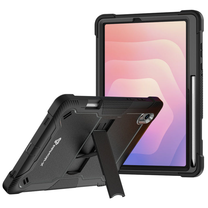 ARMOR-X Samsung Galaxy Tab S11 SM-X730 / X736 / X738 shockproof case, impact protection cover. Rugged case with kick stand.