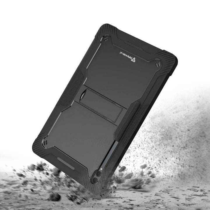 ARMOR-X Samsung Galaxy Tab S12 Ultra SM-X940 / X946 shockproof case, impact protection cover with kick stand. Rugged protective case with the best dropproof protection.