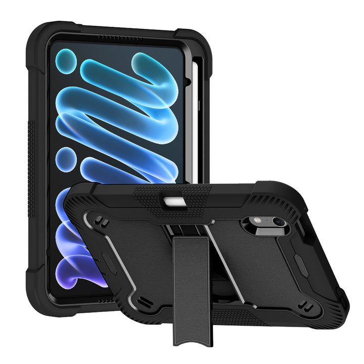 ARMOR-X iPad mini (A20 Pro) shockproof case, impact protection cover. Rugged case with kick stand.