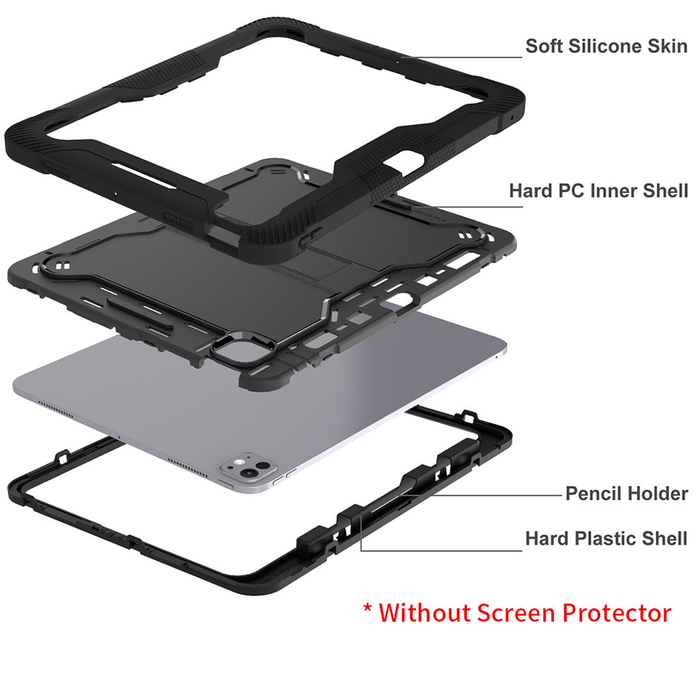 Mignova Rugged Shockproof Case For RCA 11 Delta Pro / Premier / Galileo Pro - Heavy Duty Armor