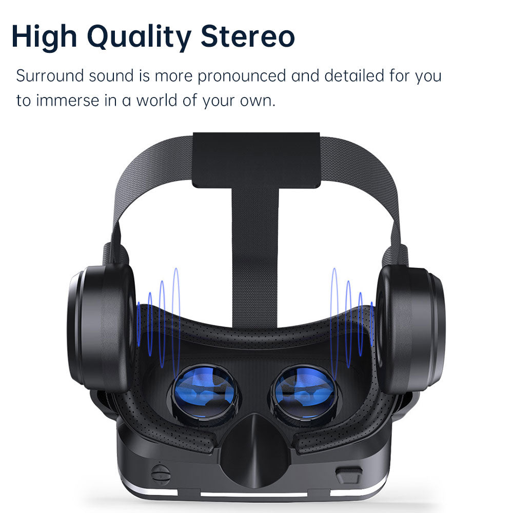 VR-02 | 3D VR HD Glasses with Headset