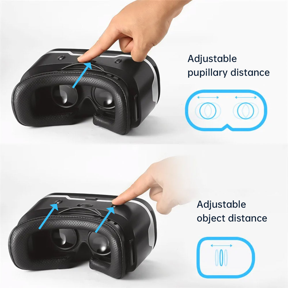 VR-02 | 3D VR HD Glasses with Headset