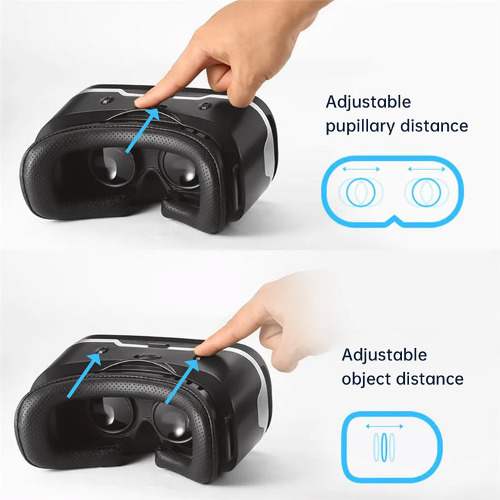 VR-02 | 3D VR HD Glasses with Headset