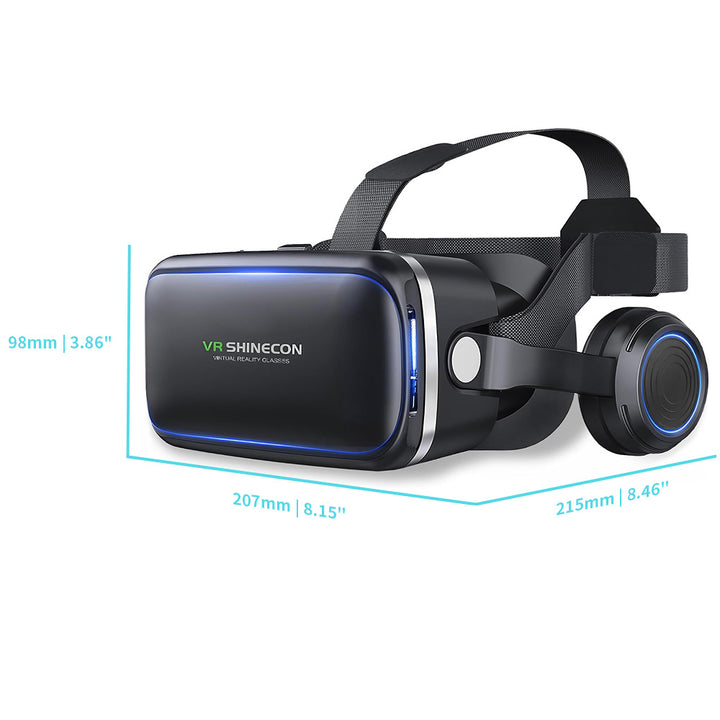 VR-02 | 3D VR HD Glasses with Headset