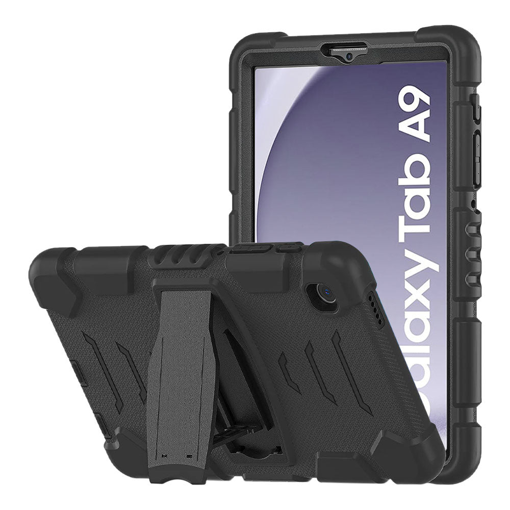 ERN-SS-X210 | Samsung Galaxy Tab A9+ A9 Plus ( 11 ) SM-X210 / SM-X215 /  SM-X216 | 3 Layers Protective Rugged Case with Kick-stand