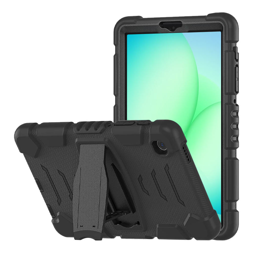 ARMOR-X Samsung Galaxy Tab A11 ( 8.7" ) SM-X133 / SM-X135 shockproof case, impact protection cover. Rugged case with kick stand. Hand free typing, drawing, video watching.