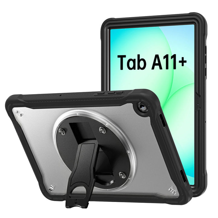 VSA-HVN-SS-X230 | Samsung Galaxy Tab A11+ A11 Plus ( 11" ) SM-X230 / SM-X235 / SM-X236 / SM-X238 | 2 Layers Rugged VESA Tablet Case with Wall Mount