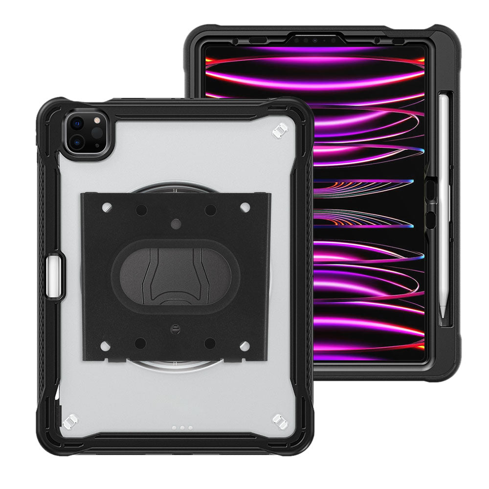 VSA-HVN-iPad-A5 | iPad Pro 11 (1st / 2nd / 3rd / 4th Gen. ) 2018 / 2020 / 2021 / 2022 | 2 Layers Rugged VESA Tablet Case with Wall Mount