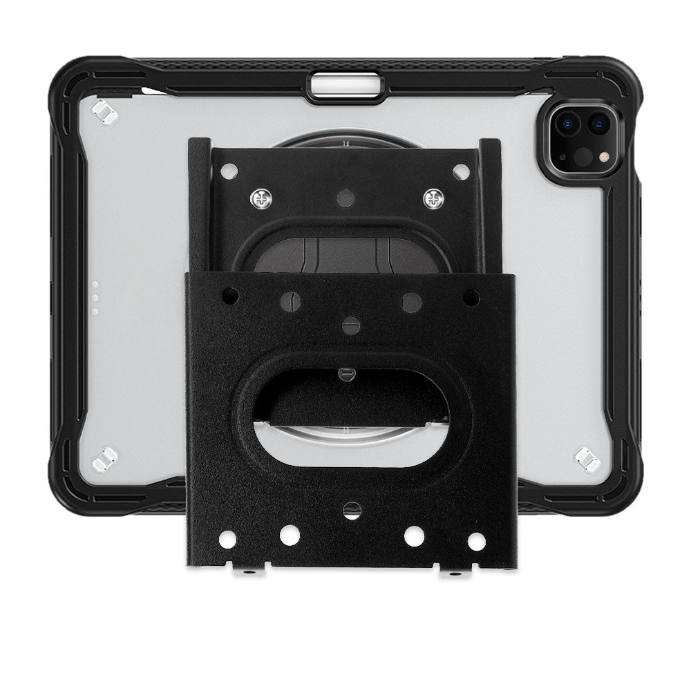 VSA-HVN-iPad-A5 | iPad Pro 11 (1st / 2nd / 3rd / 4th Gen. ) 2018 / 2020 / 2021 / 2022 | 2 Layers Rugged VESA Tablet Case with Wall Mount